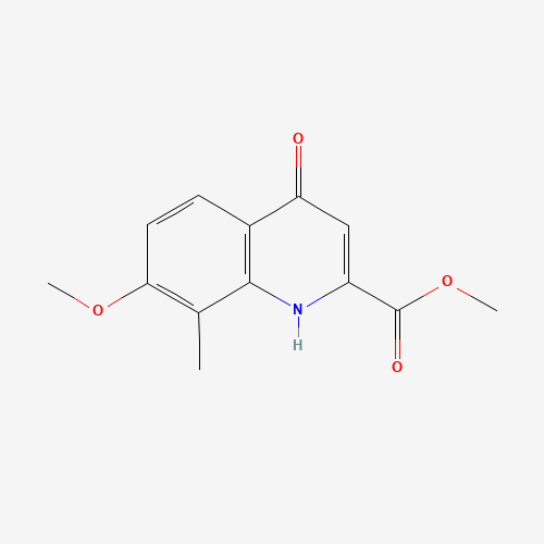 methyl 7-methoxy-8-methyl-4-oxo-1H-quinoline-2-carboxylate (CAS: 801281-89-0) - Related Chemical Product