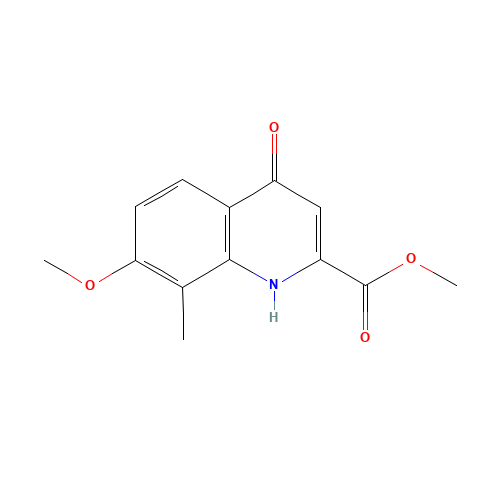 methyl 7-methoxy-8-methyl-4-oxo-1H-quinoline-2-carboxylate (CAS: 801281-89-0) - Related Chemical Product