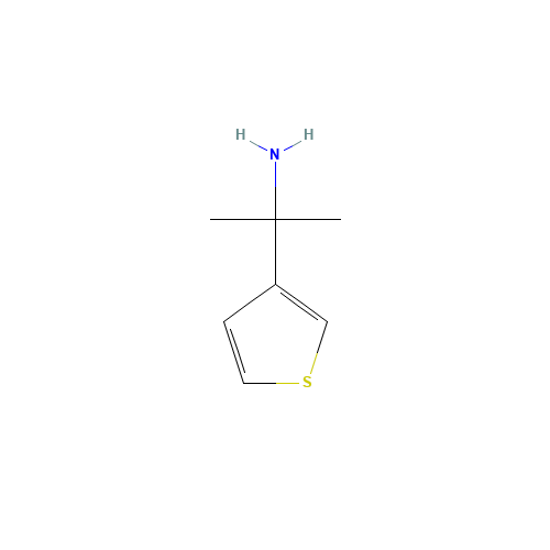 2-thiophen-3-ylpropan-2-amine (CAS: 106462-22-0) - Related Chemical Product