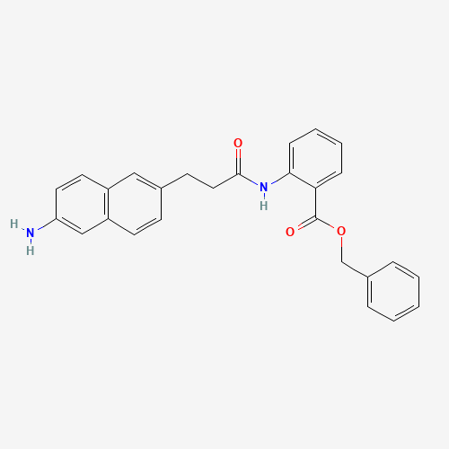 benzyl 2-[3-(6-aminonaphthalen-2-yl)propanoylamino]benzoate (CAS: 1093631-24-3) - Related Chemical Product
