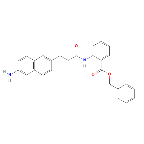benzyl 2-[3-(6-aminonaphthalen-2-yl)propanoylamino]benzoate (CAS: 1093631-24-3) - Related Chemical Product