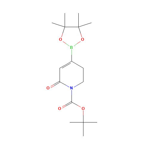 tert-butyl 6-oxo-4-(4,4,5,5-tetramethyl-1,3,2-dioxaborolan-2-yl)-2,3-dihydropyridine-1-carboxylate (CAS: 1345469-26-2) - Related Chemical Product