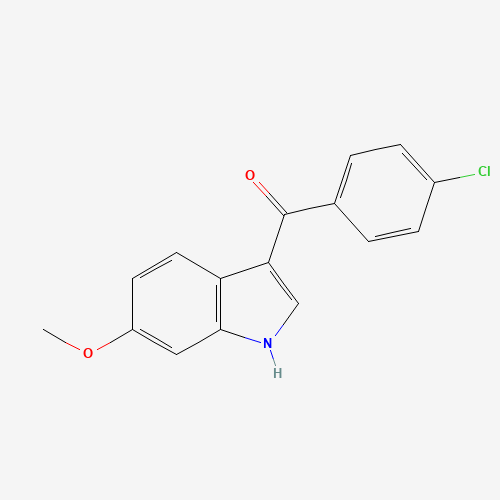 (4-chlorophenyl)-(6-methoxy-1H-indol-3-yl)methanone (CAS: 1390643-65-8) - Related Chemical Product
