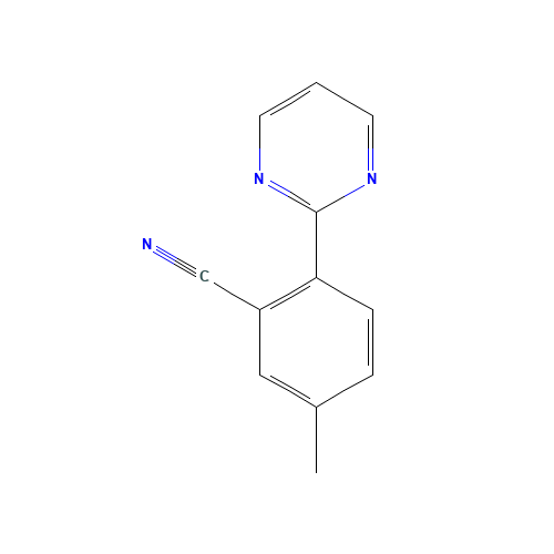 5-methyl-2-pyrimidin-2-ylbenzonitrile (CAS: 1373917-20-4) - Related Chemical Product