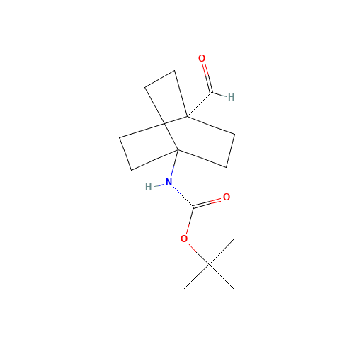 tert-butyl N-(1-formyl-4-bicyclo[2.2.2]octanyl)carbamate (CAS: 1417551-36-0) - Related Chemical Product