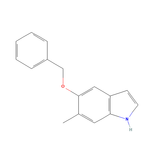 6-methyl-5-phenylmethoxy-1H-indole (CAS: 19500-00-6) - Related Chemical Product