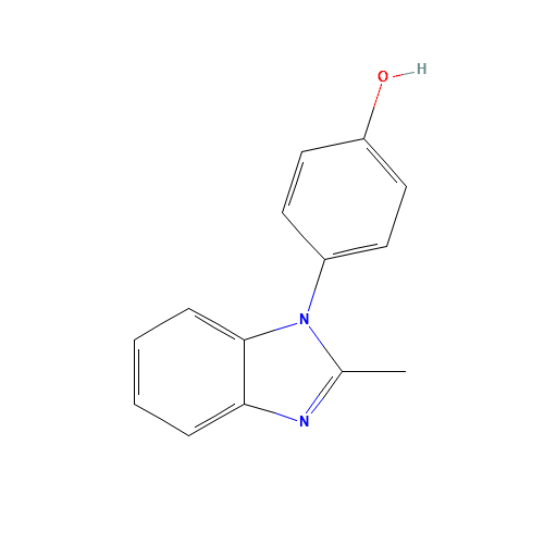 4-(2-methylbenzimidazol-1-yl)phenol (CAS: 39104-17-1) - Related Chemical Product