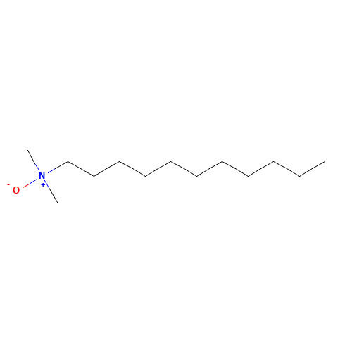 N,N-dimethylundecan-1-amine oxide (CAS: 15178-71-9) - Chemical Structure and Molecular Formula 