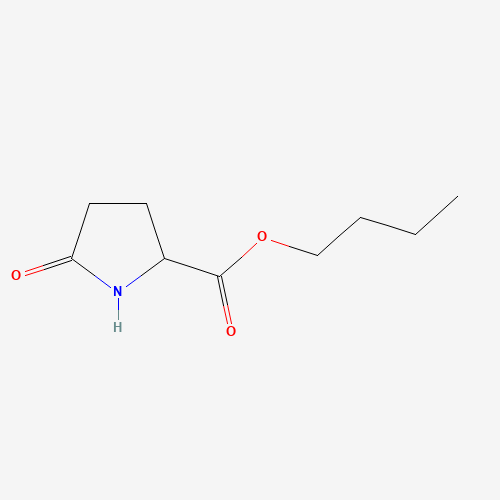 butyl 5-oxopyrrolidine-2-carboxylate (CAS: 61450-21-3) - Chemical Structure and Molecular Formula 