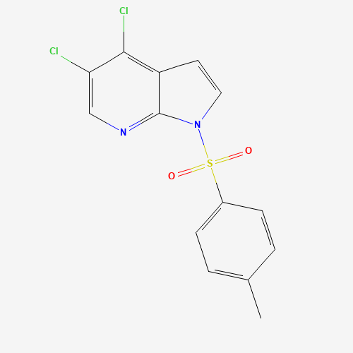 4,5-dichloro-1-(4-methylphenyl)sulfonylpyrrolo[2,3-b]pyridine (CAS: 1350378-57-2) - Related Chemical Product