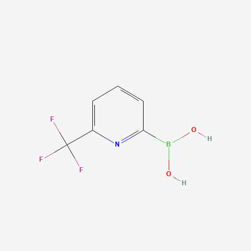 [6-(trifluoromethyl)pyridin-2-yl]boronic acid (CAS: 1162257-61-5) - Related Chemical Product
