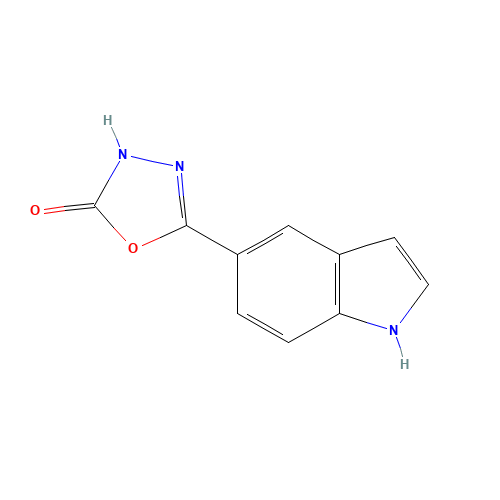 5-(1H-indol-5-yl)-3H-1,3,4-oxadiazol-2-one (CAS: 1401349-64-1) - Related Chemical Product