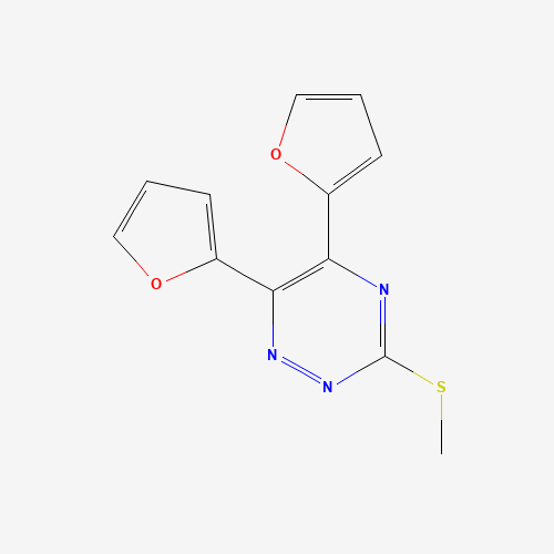 5,6-bis(furan-2-yl)-3-methylsulfanyl-1,2,4-triazine (CAS: 69467-09-0) - Related Chemical Product