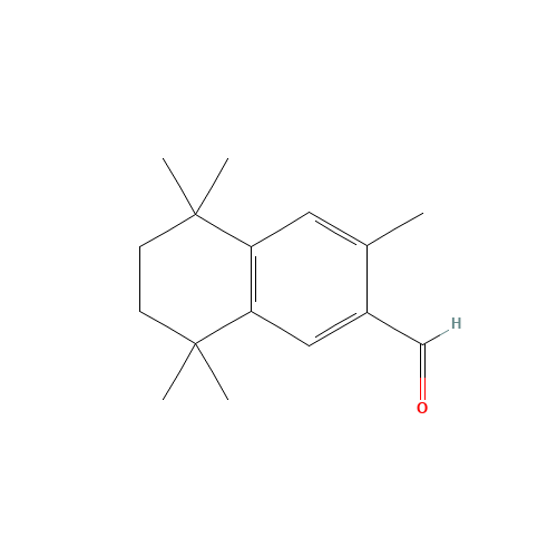 3,5,5,8,8-pentamethyl-6,7-dihydronaphthalene-2-carbaldehyde (CAS: 17610-20-7) - Related Chemical Product