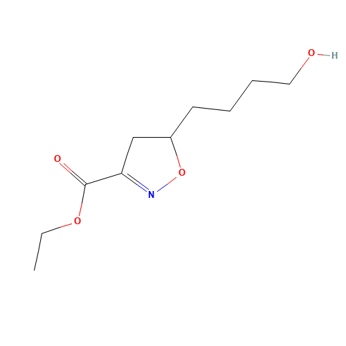 ethyl 5-(4-hydroxybutyl)-4,5-dihydro-1,2-oxazole-3-carboxylate (CAS: 185563-77-3) - Related Chemical Product