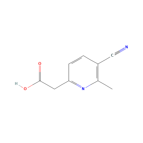 2-(5-cyano-6-methylpyridin-2-yl)acetic acid (CAS: 1374573-44-0) - Related Chemical Product