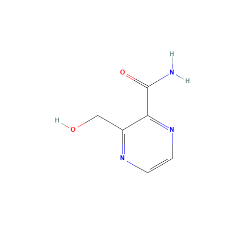 3-(hydroxymethyl)pyrazine-2-carboxamide (CAS: 40108-00-7) - Related Chemical Product