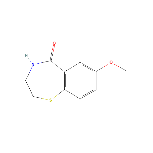 7-methoxy-3,4-dihydro-2H-1,4-benzothiazepin-5-one (CAS: 145903-32-8) - Related Chemical Product