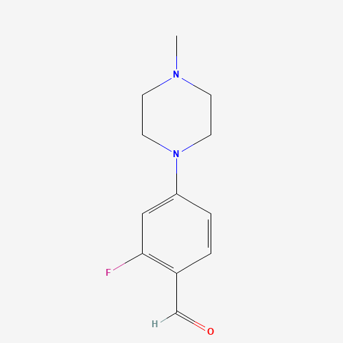 2-fluoro-4-(4-methylpiperazin-1-yl)benzaldehyde (CAS: 1197193-42-2) - Related Chemical Product