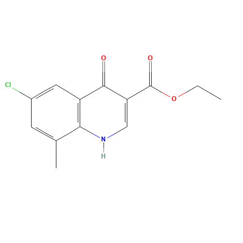 ethyl 6-chloro-8-methyl-4-oxo-1H-quinoline-3-carboxylate (CAS: 228728-86-7) - Related Chemical Product