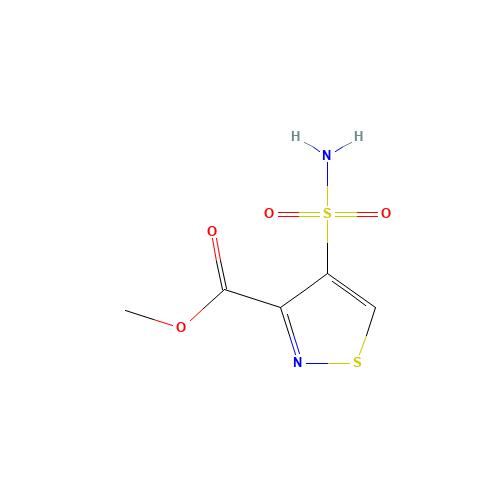 methyl 4-sulfamoyl-1,2-thiazole-3-carboxylate (CAS: 89502-19-2) - Related Chemical Product