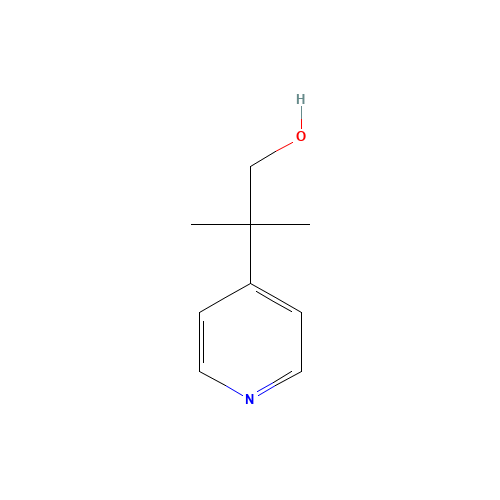 2-methyl-2-pyridin-4-ylpropan-1-ol (CAS: 34995-28-3) - Related Chemical Product