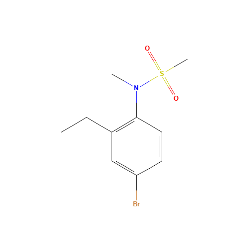 N-(4-bromo-2-ethylphenyl)-N-methylmethanesulfonamide (CAS: 749928-93-6) - Related Chemical Product