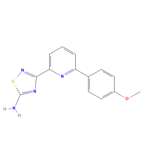 3-[6-(4-methoxyphenyl)pyridin-2-yl]-1,2,4-thiadiazol-5-amine (CAS: 1179362-77-6) - Related Chemical Product
