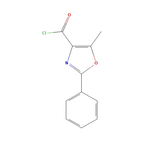 5-methyl-2-phenyl-1,3-oxazole-4-carbonyl chloride (CAS: 51655-71-1) - Related Chemical Product