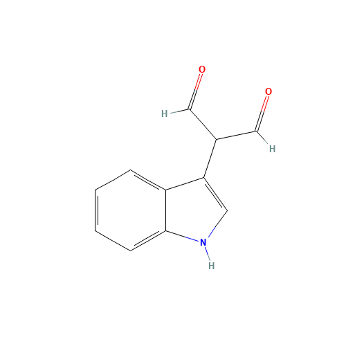 2-(1H-indol-3-yl)propanedial (CAS: 51076-66-5) - Related Chemical Product