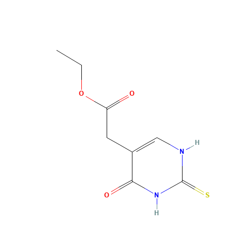ethyl 2-(4-oxo-2-sulfanylidene-1H-pyrimidin-5-yl)acetate (CAS: 29571-39-9) - Related Chemical Product