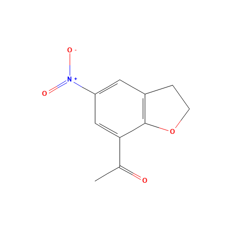 1-(5-nitro-2,3-dihydro-1-benzofuran-7-yl)ethanone (CAS: 170730-07-1) - Related Chemical Product