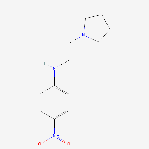 4-nitro-N-(2-pyrrolidin-1-ylethyl)aniline (CAS: 863453-76-3) - Related Chemical Product
