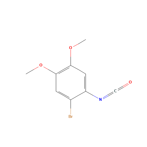 1-bromo-2-isocyanato-4,5-dimethoxybenzene (CAS: 1232688-41-3) - Related Chemical Product