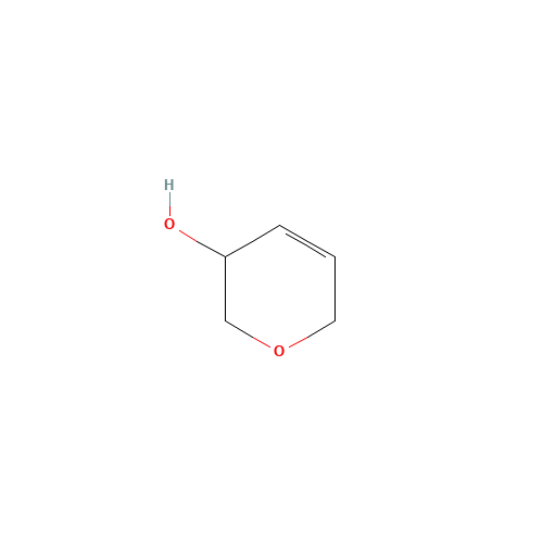 3,6-dihydro-2H-pyran-3-ol (CAS: 445378-38-1) - Chemical Structure and Molecular Formula 