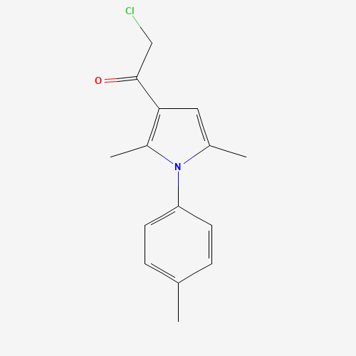 2-chloro-1-[2,5-dimethyl-1-(4-methylphenyl)pyrrol-3-yl]ethanone (CAS: 300557-74-8) - Related Chemical Product