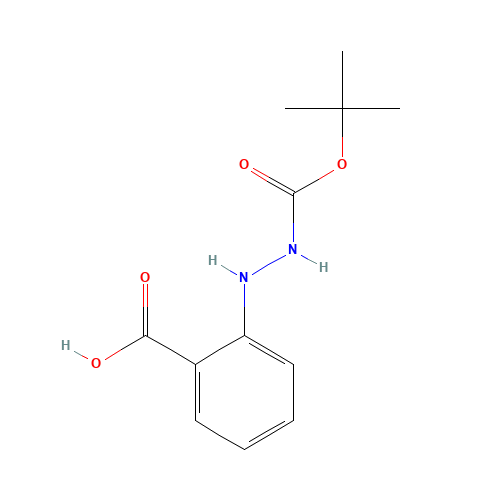 2-[2-[(2-methylpropan-2-yl)oxycarbonyl]hydrazinyl]benzoic acid (CAS: 155290-47-4) - Related Chemical Product