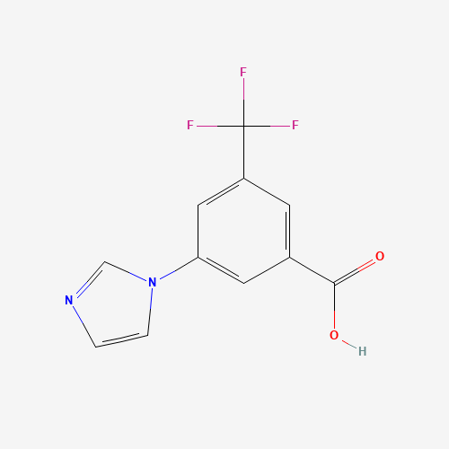 3-imidazol-1-yl-5-(trifluoromethyl)benzoic acid (CAS: 164341-38-2) - Related Chemical Product