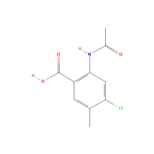 2-acetamido-4-chloro-5-methylbenzoic acid (CAS: 1204312-39-9) - Related Chemical Product