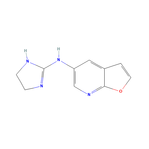 N-(4,5-dihydro-1H-imidazol-2-yl)furo[2,3-b]pyridin-5-amine (CAS: 1421359-65-0) - Related Chemical Product