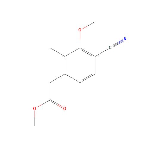 methyl 2-(4-cyano-3-methoxy-2-methylphenyl)acetate (CAS: 1374358-35-6) - Related Chemical Product