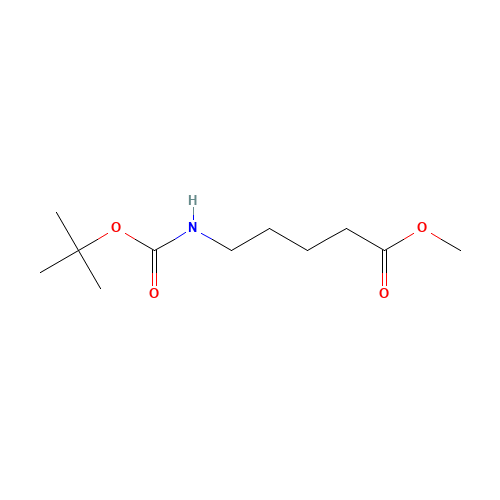 methyl 5-[(2-methylpropan-2-yl)oxycarbonylamino]pentanoate (CAS: 85908-97-0) - Related Chemical Product