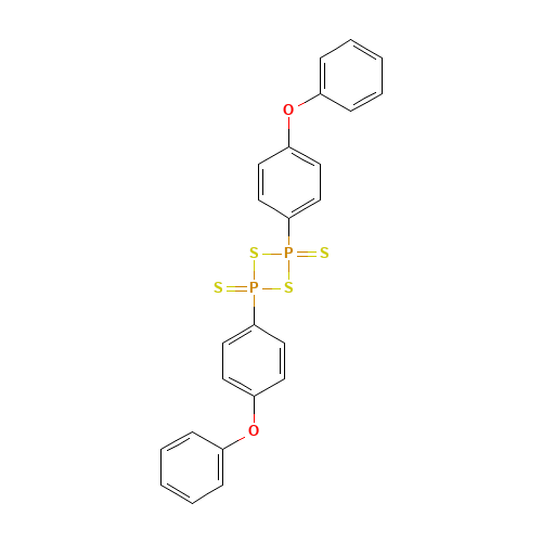 2,4-bis(4-phenoxyphenyl)-2,4-bis(sulfanylidene)-1,3,2$l^{5},4$l^{5}-dithiadiphosphetane (CAS: 88816-02-8) - Related Chemical Product