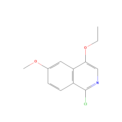 1-chloro-4-ethoxy-6-methoxyisoquinoline (CAS: 1409964-70-0) - Related Chemical Product