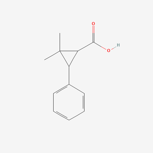 2,2-dimethyl-3-phenylcyclopropane-1-carboxylic acid (CAS: 50672-13-4) - Related Chemical Product