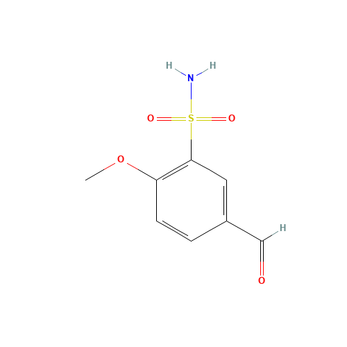 5-formyl-2-methoxybenzenesulfonamide (CAS: 105764-07-6) - Related Chemical Product
