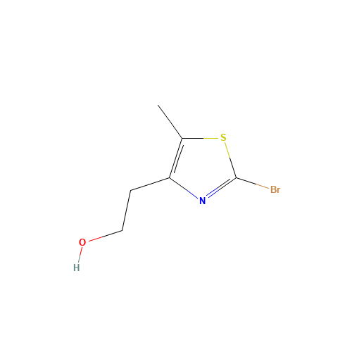 2-(2-bromo-5-methyl-1,3-thiazol-4-yl)ethanol (CAS: 496062-16-9) - Related Chemical Product