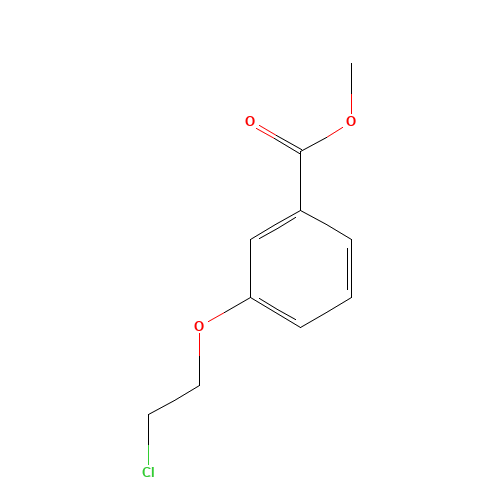 methyl 3-(2-chloroethoxy)benzoate (CAS: 110924-54-4) - Related Chemical Product