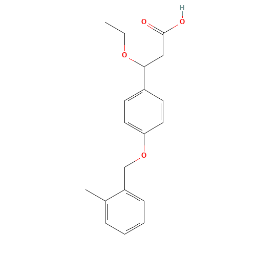 3-ethoxy-3-[4-[(2-methylphenyl)methoxy]phenyl]propanoic acid (CAS: 1202575-36-7) - Related Chemical Product