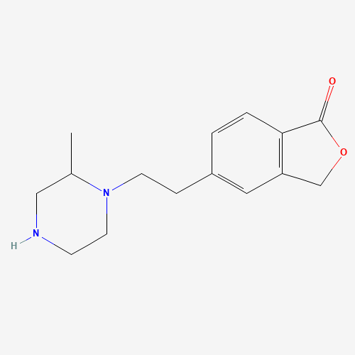 5-[2-(2-methylpiperazin-1-yl)ethyl]-3H-2-benzofuran-1-one (CAS: 1374572-54-9) - Related Chemical Product